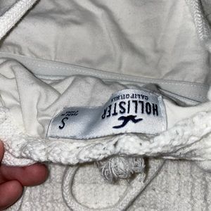 cute white crochet top